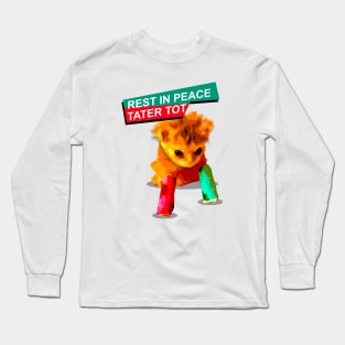 Tater tot cat Long Sleeve T-Shirt